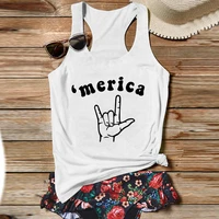 4th of july tops for women america patriotic tank tops letter america shirts for women july fourth women clothes cute l