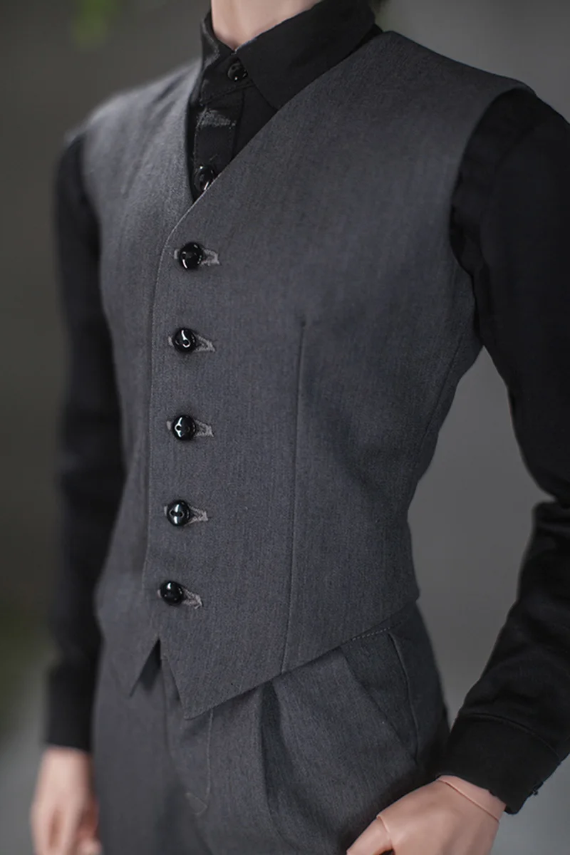 Custom-made BJD Dolls SD17-Uncle Clothes Set 3 Colors Gentleman Slim Suit Vest and Trousers Set for soom ID75 YC76 ID72 EID images - 6