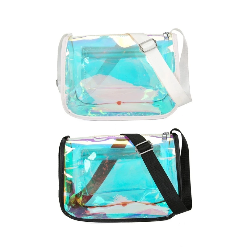 

Womens Clear Bag All-matching PVC Shoulder Bag Crossbody Bag Ins E74B