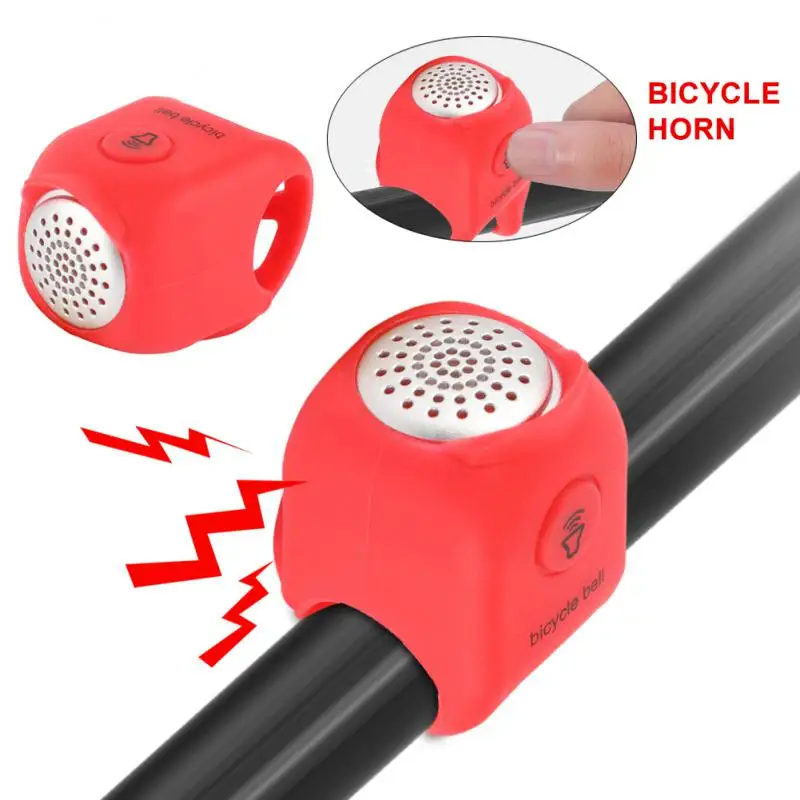 

Silicone Battery Horn Bike Bicycle Electric Bell Alarm Signal 90 Db Waterproof Cycling MTB Bicycle Bike Accessories Spare Parts
