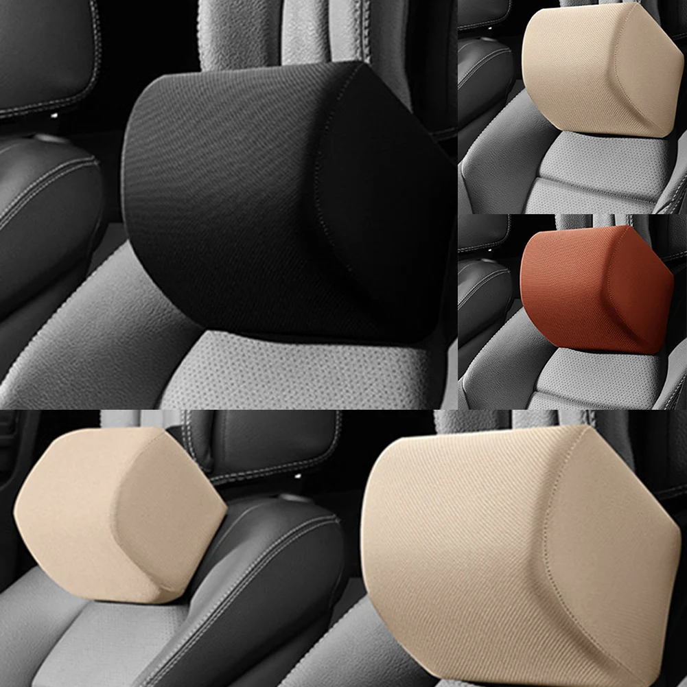 

Car Seat Headrest Pad Head Neck Rest Support Cushion Memory Foam Pillow Breathable Material Suitable For All Seasons