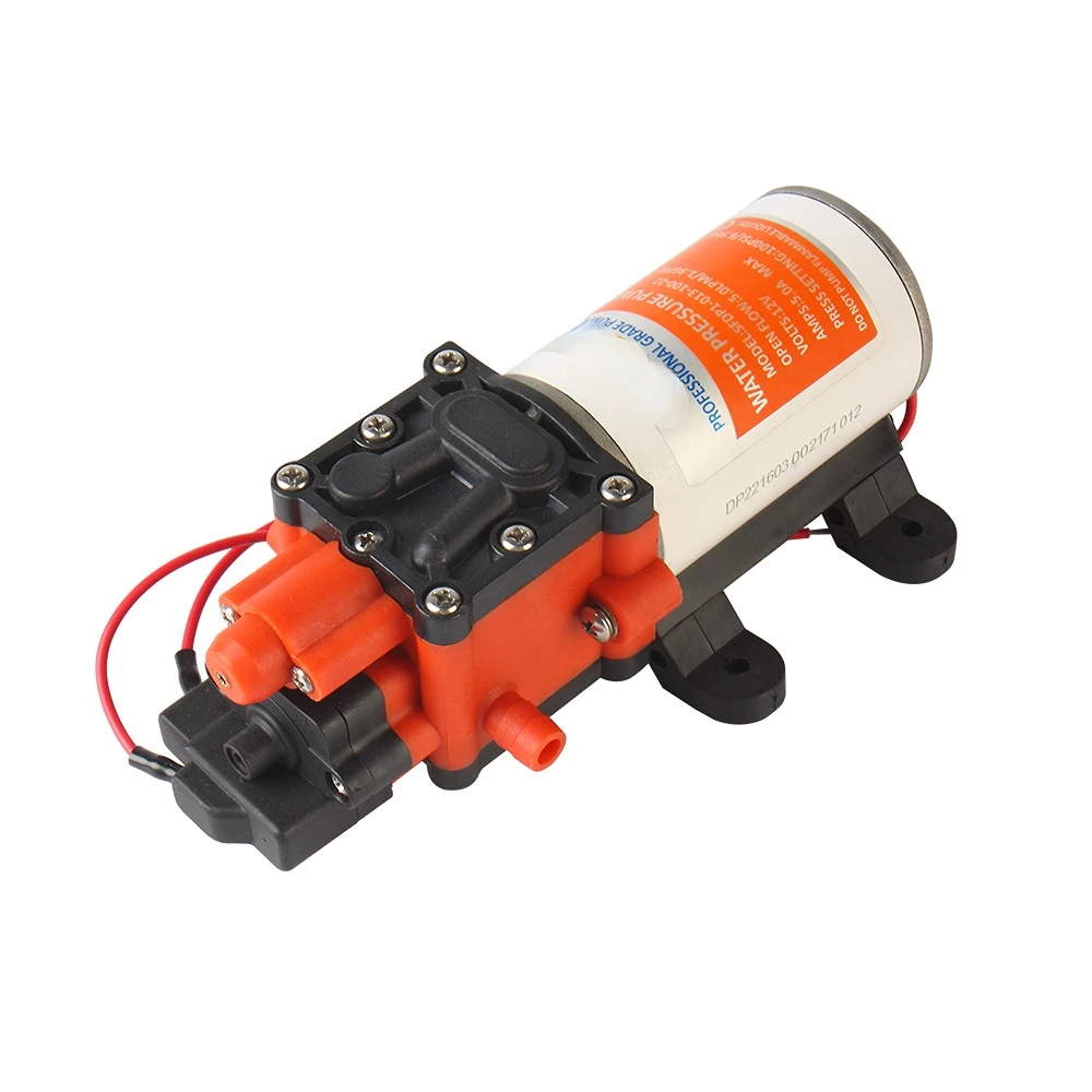 12V 1.3GPM 100PSI Electric Pump Water mini dc food grade 12 volt water pump