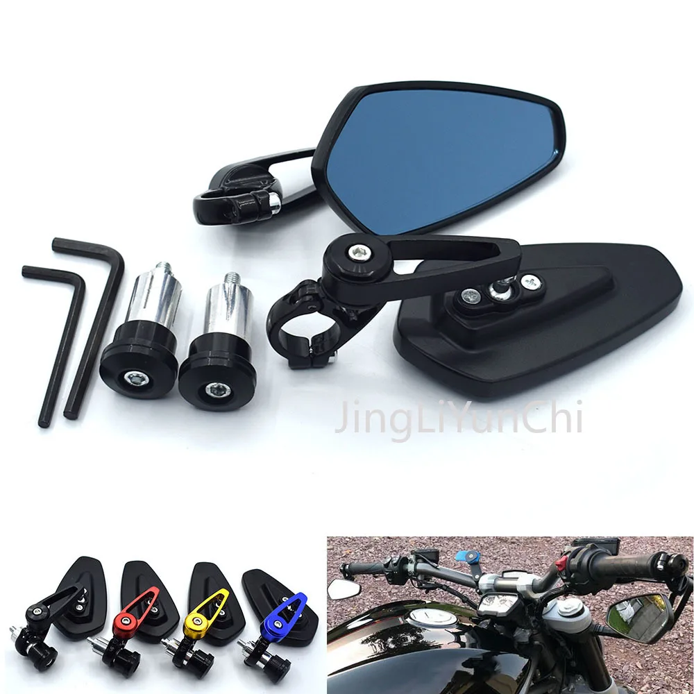 

Universal motorcycle rearview mirror 7 / 8``22mm handlebar For Ducati 796 696 400 620 695 MONSTER 620 MTS HYPERMOTARD 796 S2R
