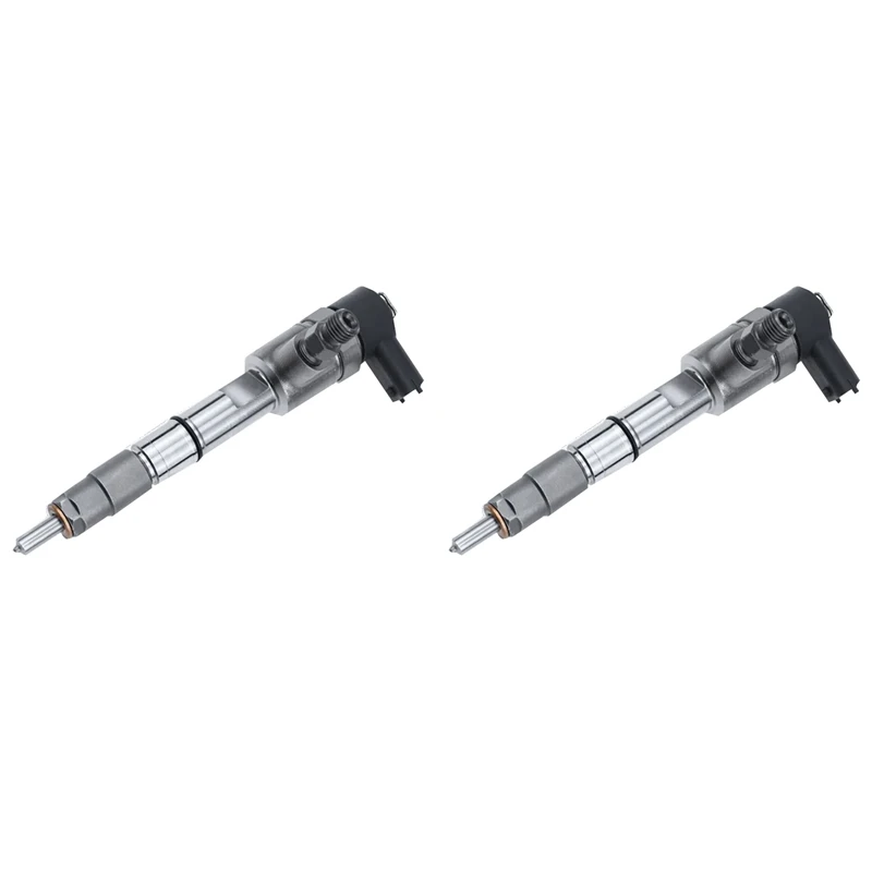 

2X New -Diesel Common Rail Fuel Injector 0445110291 / 1112010-55D For BAW Fenix FAW CA4DC