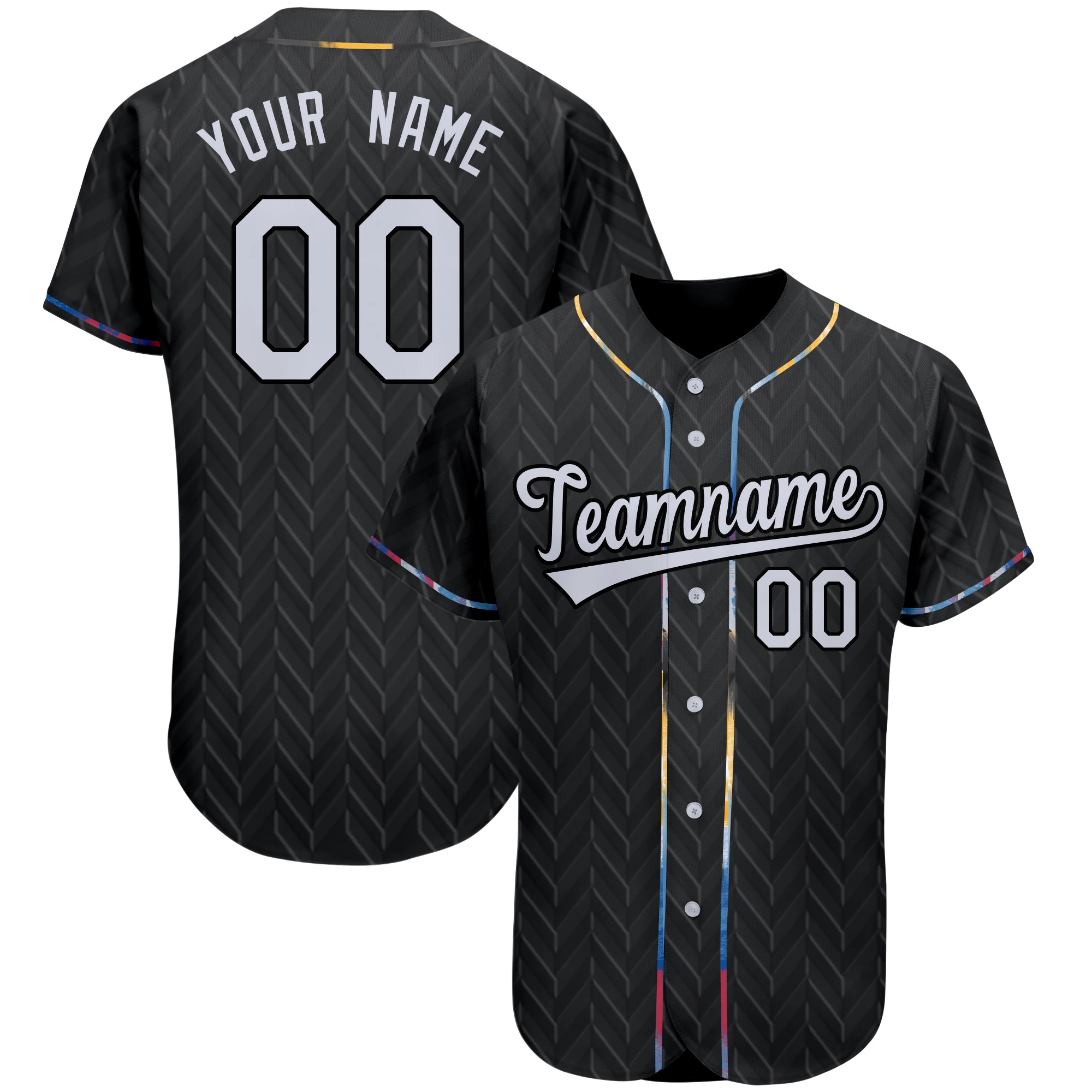 Customized Professional Baseball Shirts Softball Training Jerseys Personalized Design of Your Team Name and Number Fan Uniforms