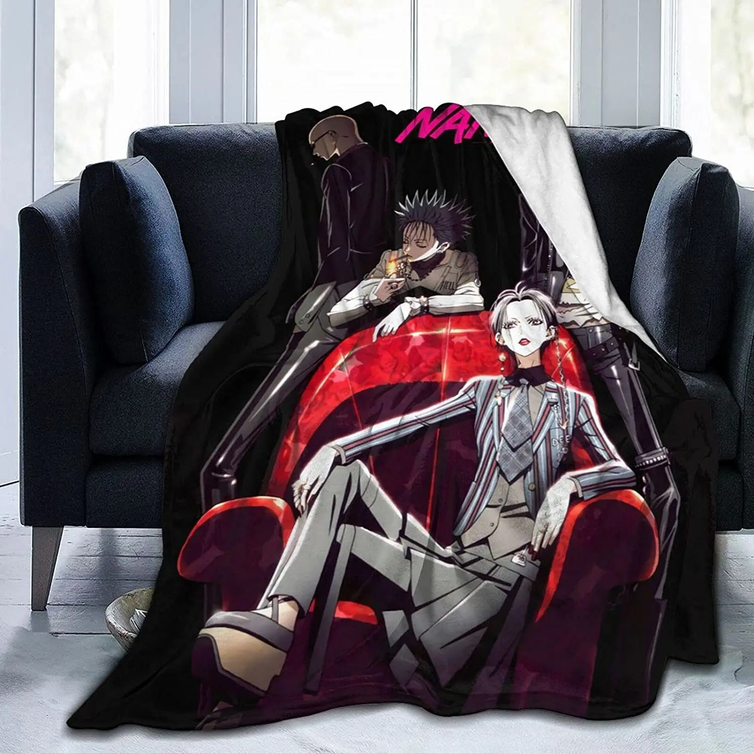 

Nana Osaki Fluffy Soft and Comfortable Blanket, Anime Warm Embrace of Sympathy