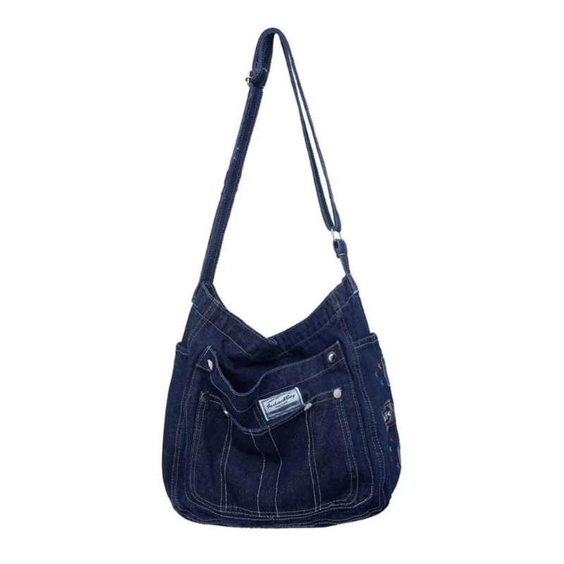 

Vintage Denims Shoulder Bag Stylish & Practical Crossbody Bag for Women Girls
