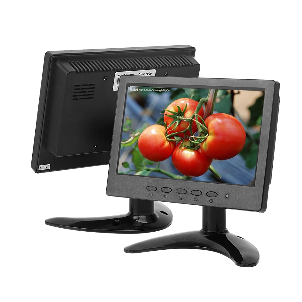 

Remote control 7 inch new panel lcd /led car monitor