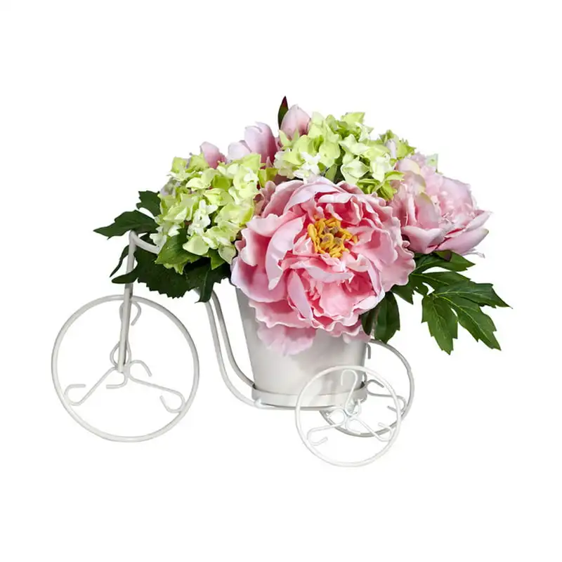 

& Hydrangea Tricycle Artificial Flower Arrangement, Pink