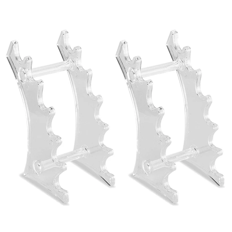 

2 шт., акриловая подставка для карандашей, 6 ячеек