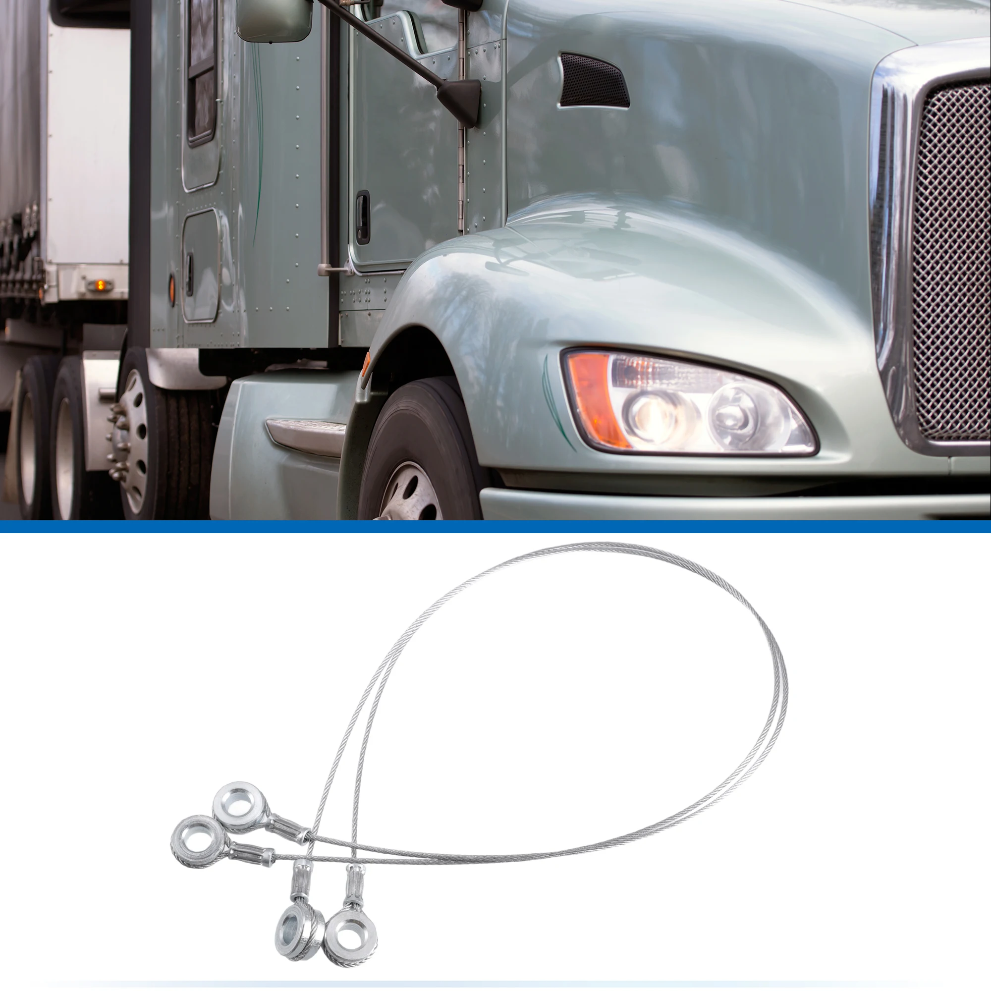 

X Autohaux 2 шт. кабель выжима капота двигателя для питательного 357 1987-2008 для питательного 378 1987-1988 для питательного 377 1987-2010