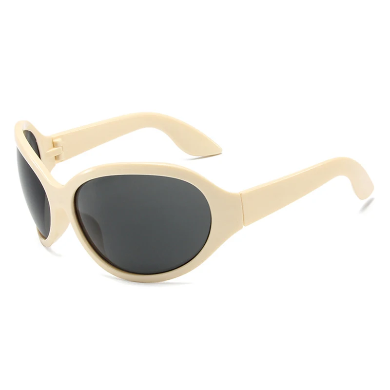 Dyymj Новые Индивидуальные забавные солнцезащитные очки женские крупные в большой
