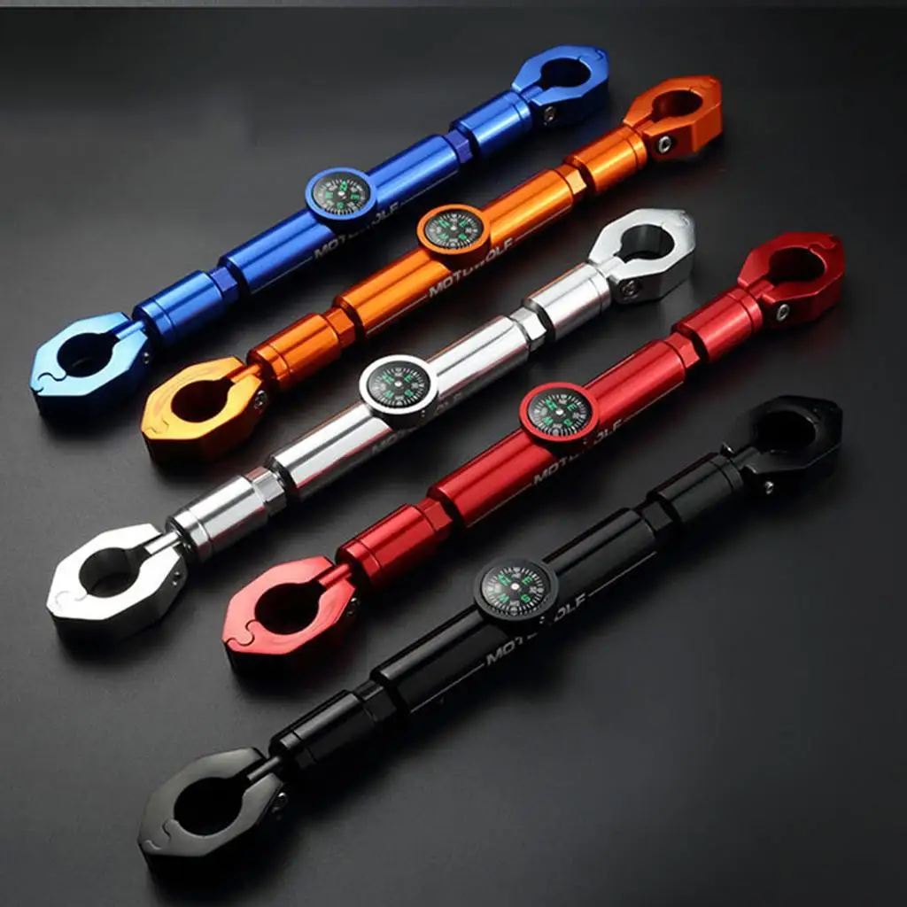 

Adjustable Motorcycle 7/8" 22mm Handlebar Lever Bar With Compass