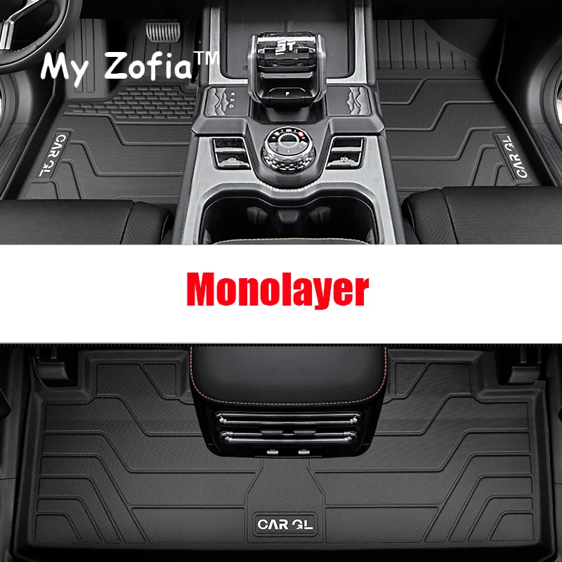 

Для Chery Jetour T1 2024 2025 Автомобильный коврик для ног из ТПЭ, грузовой вкладыш, напольные коврики, всепогодные водонепроницаемые противоскользящие подушечки для ног, аксессуары