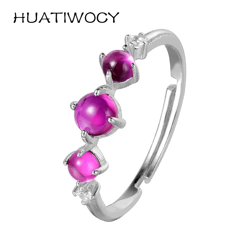 

Vintage Women Ring S925 Silver Jewelry with Zircon Gemstone Accessories for Wedding Party Promise Gift Finger Rings Wholesale