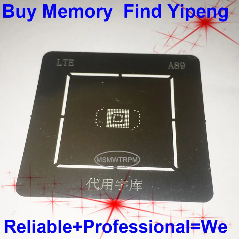 

EMMC UFS BGA153Ball BGA169Ball трафарет реболлинга IC булавки припой BGA шаблон прямого нагрева