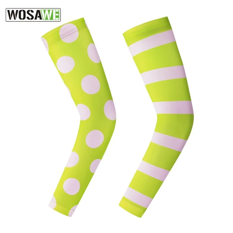 

1 пара летних женских велосипедных нарукавников для бега на открытом воздухе, для велосипеда, защита от УФ-лучей, манжета, нарукавники для ве...