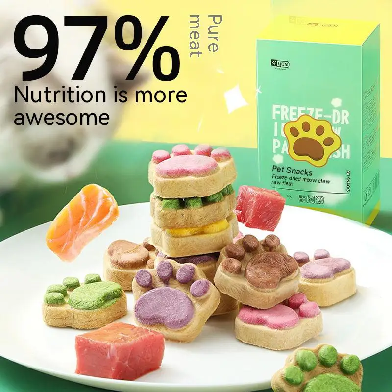 

Cat Snacks Freeze-Dried Raw Bone Meat Cake Cat Cat Claw Cake Pet Freeze-Dried Cat Snacks Pet Snacks Interactive Snacks Catgrass