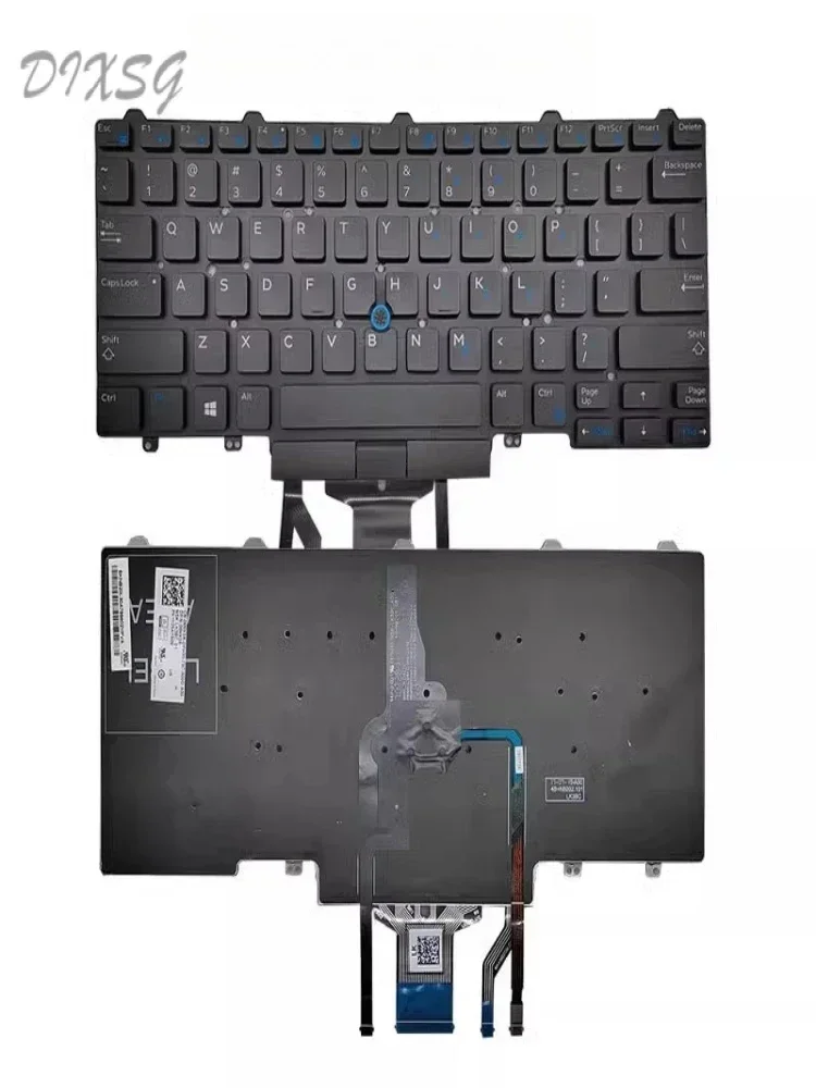 E7450 американская клавиатура для ноутбука Dell Latitude E5450 E5470 E7470 E5480 E5490 7480 7490 5480 5488 95%