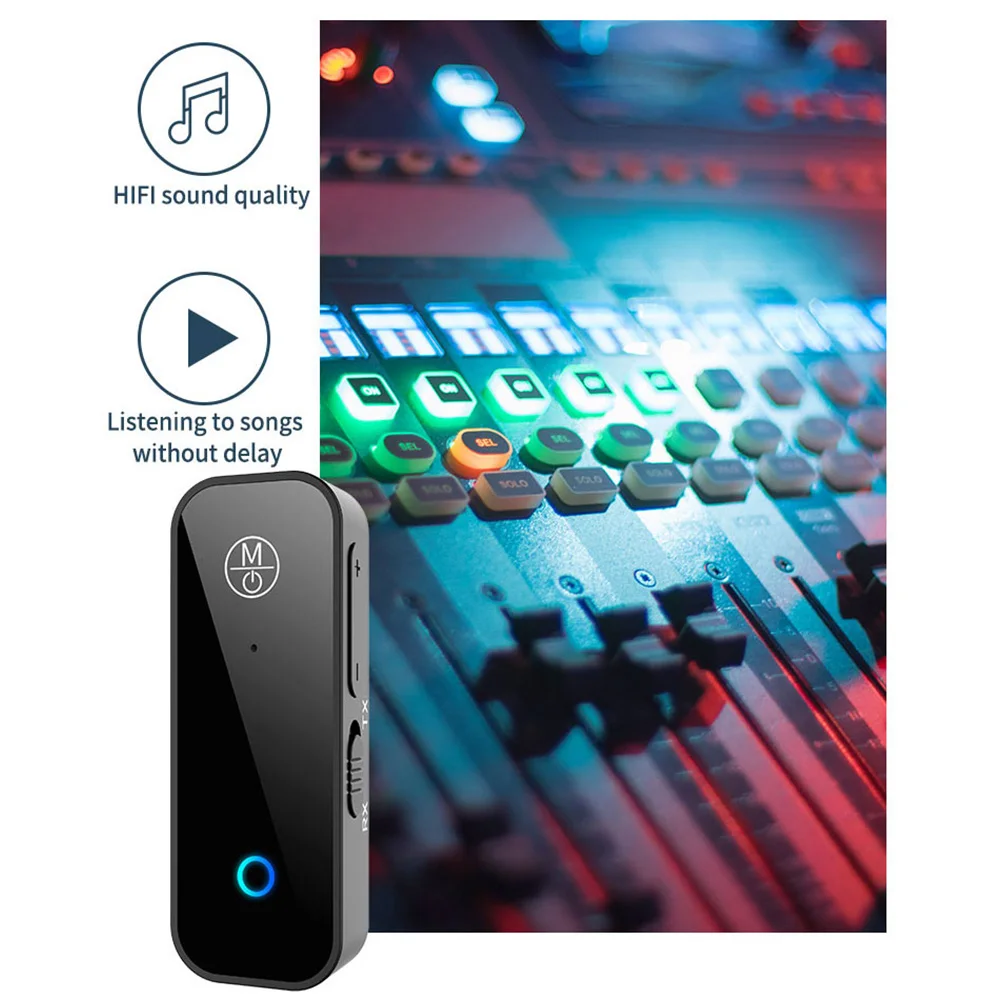 Bluetooth 5 0 адаптер AUX Донгл автомобильный комплект беспроводной аудио приемник