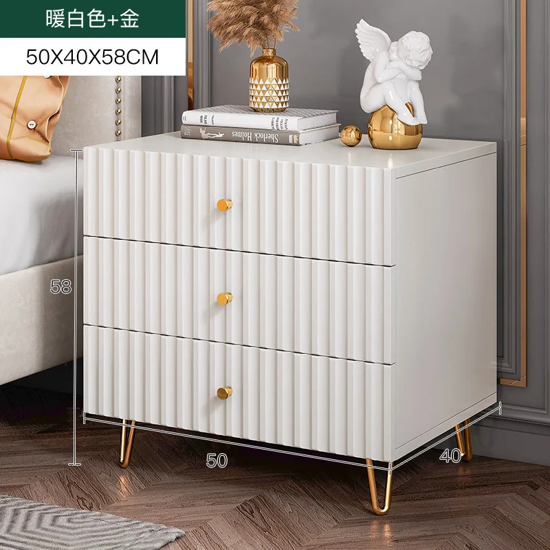 

Прикроватный столик AOLIVIYA, 2023 год, многофункциональный шкаф для хранения, простой прикроватный маленький шкаф для спальни, шкафчик, мебель для спальни