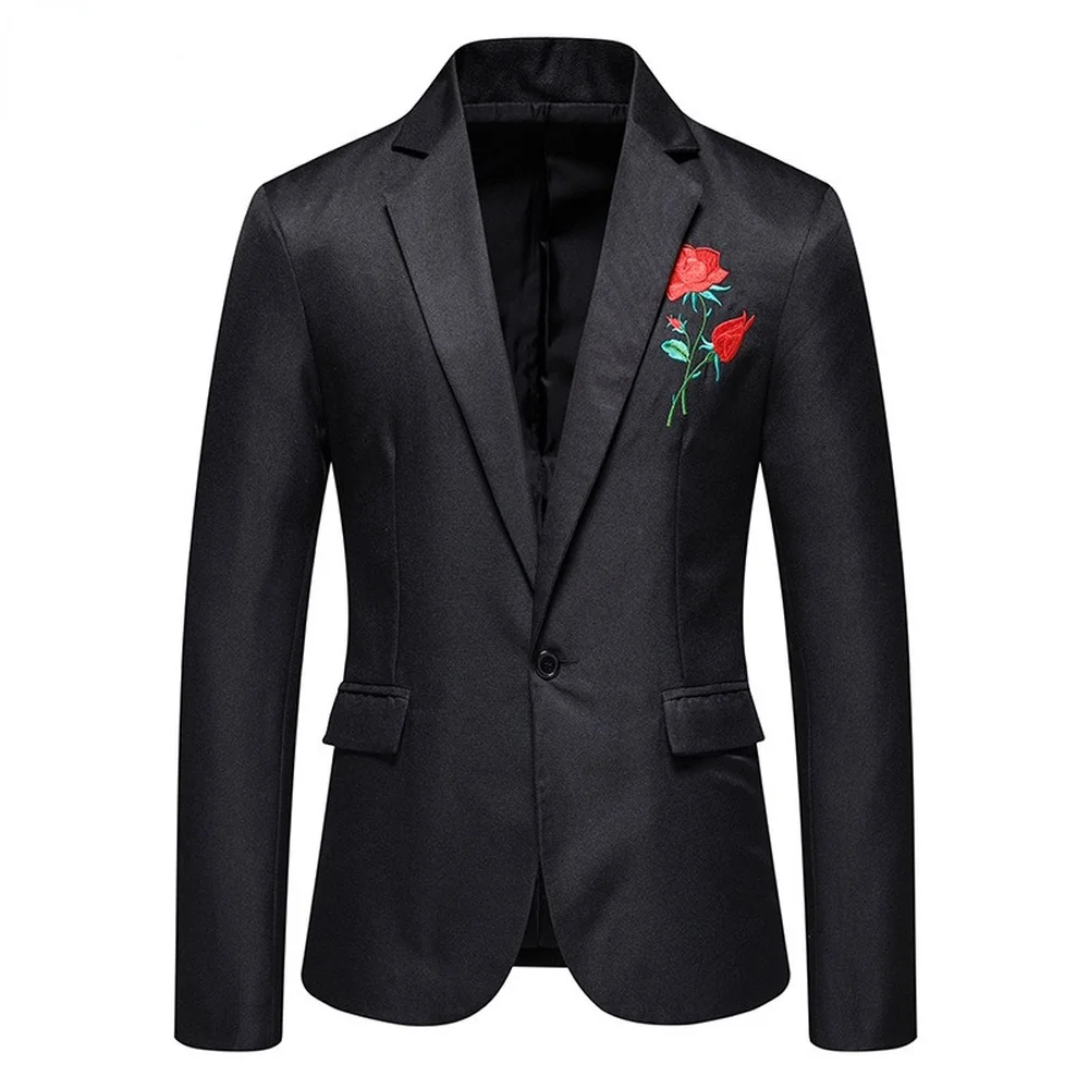 

New Blazers Men Brand Jacket Fashion Slim Casual Coats Handsome Masculino Business Jackets Suits Striped Men's Blazers Tops