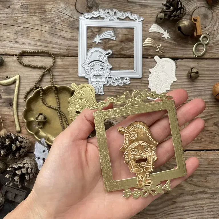 Резка металла танцующая балетная рамка для девочек штампы 2024 новые шаблоны