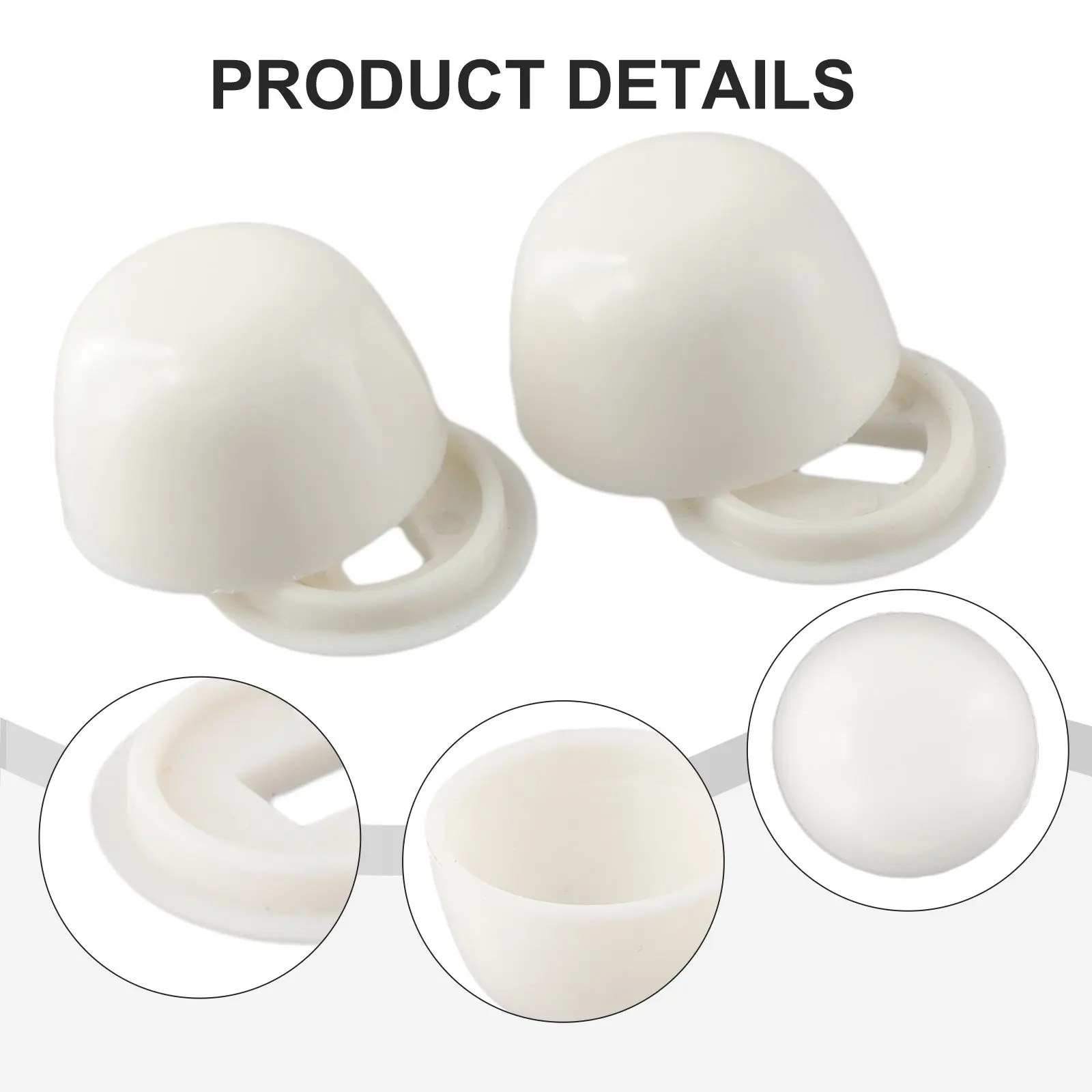 Крышка болта Пластиковая крышка для крышки анкера унитаза Защитная Аксессуары