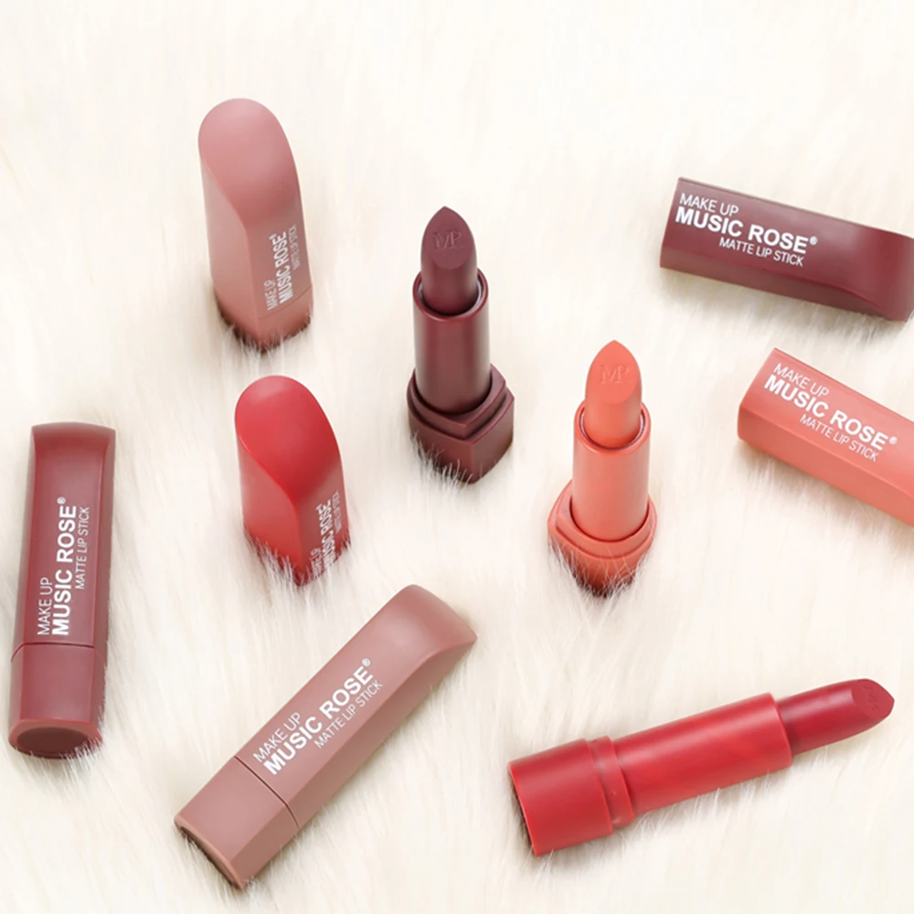 

Makeup Red Lips Matte Velvet Lipstick Cosmetic Long Lasting Lip Gloss Tint Pigment Make Up