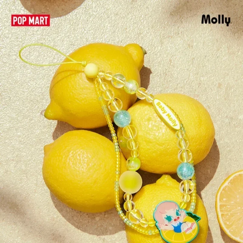 Фото POPMART Baby Molly Fruit Adds Fragrance Series Blind Box: Милая подвеска для телефона, загадочная кукла-игрушка, подарок №5