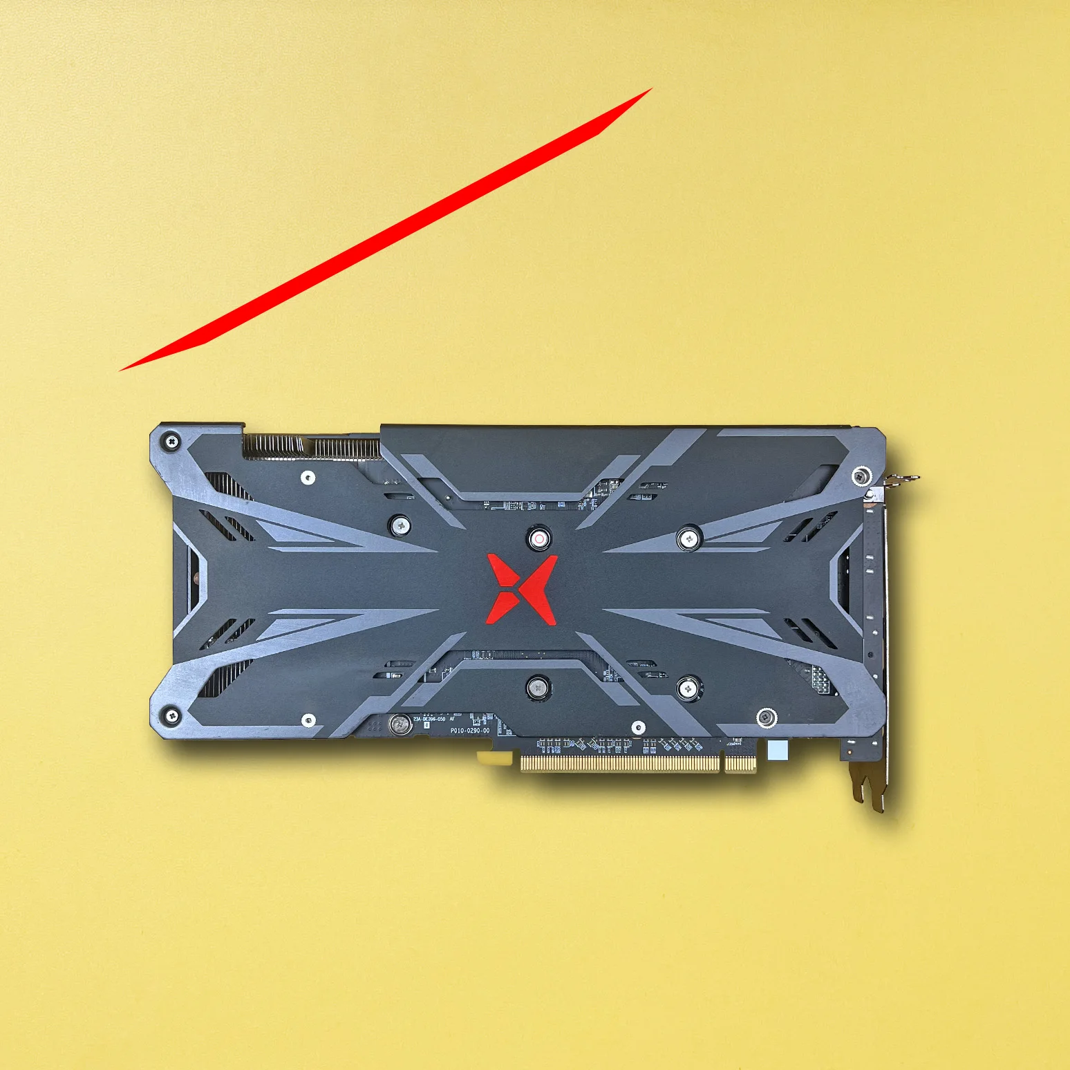 Видеокарта Radeon AMD RX590 8G GME б/у карта дисплея |