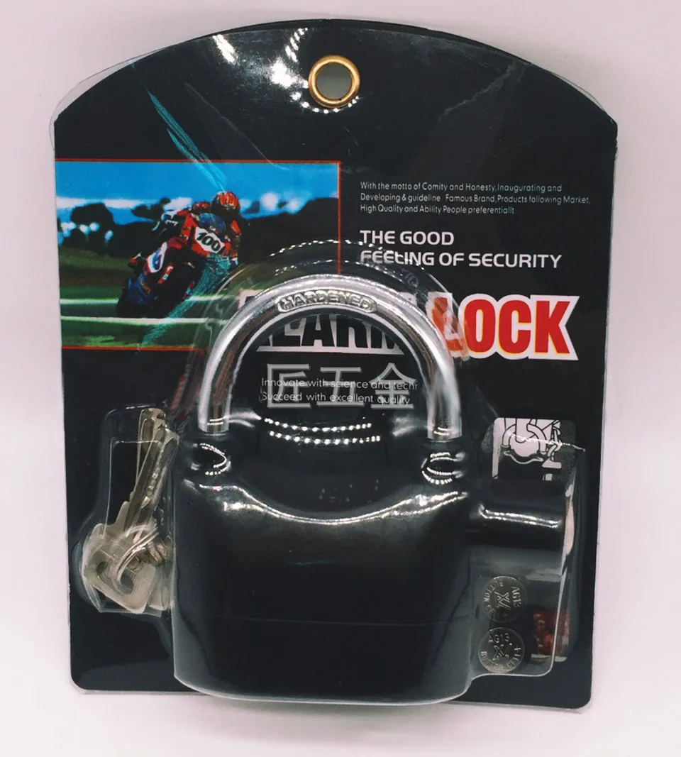 

Bemodst Встроенный датчик движения дб сирена сигнализация замок Универсальный Противоугонный замок для велосипеда мотоцикла двери ворота