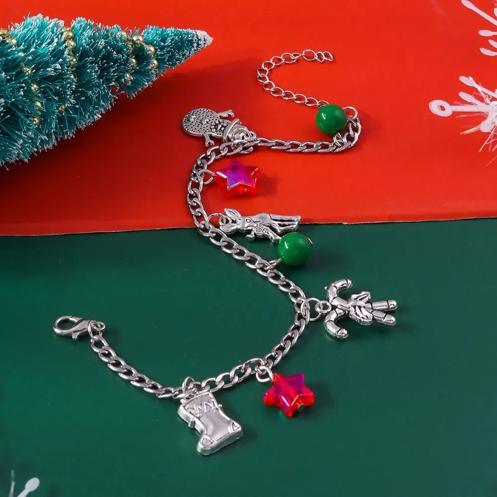 Изысканный рождественский браслет со звездой лося подарочная коробка