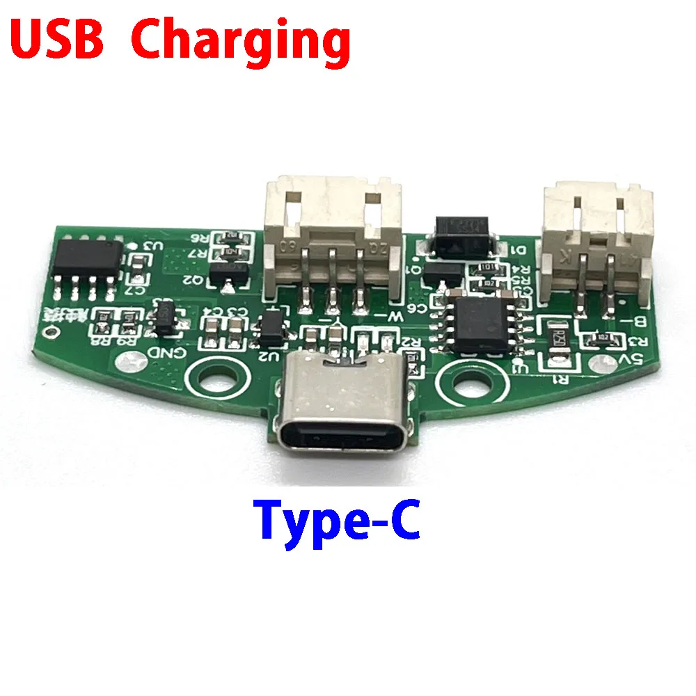 

1 шт., печатная плата для настольной лампы типа C, USB-зарядка, сенсорное затемнение, плавное затемнение, светодиодный сенсорный маленький модуль управления ночной лампой