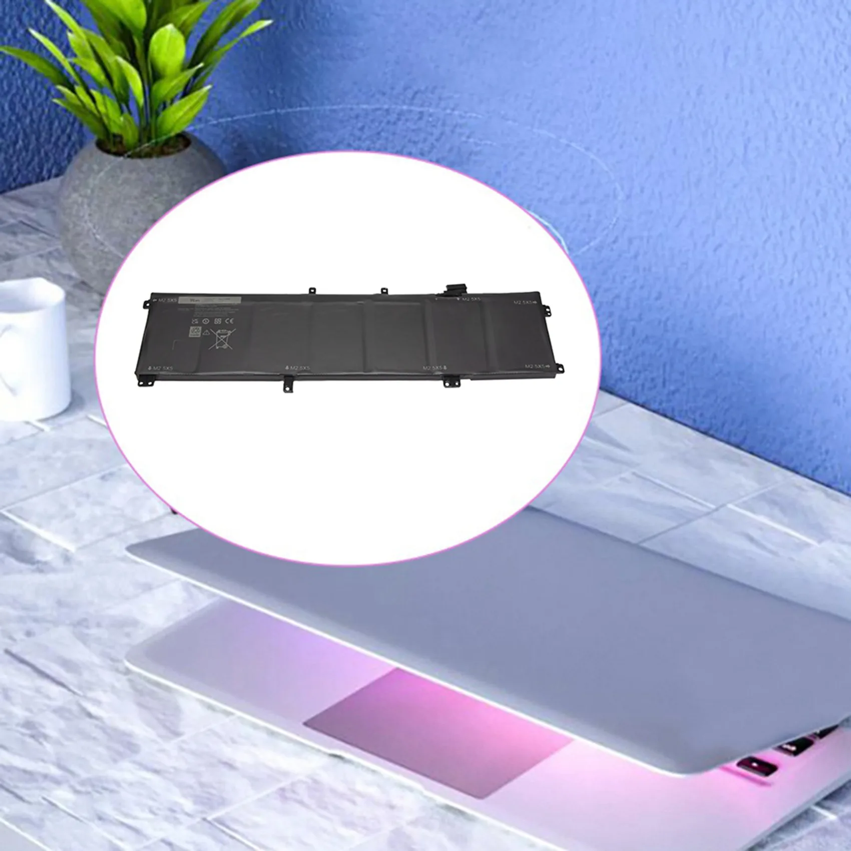 

245RR Laptop Battery For Dell XPS 15 9530 Series Precision M3801 Series 0H76MY H76MV 07D1WJ 7D1WJ T0TRM Y758W 11.1V 91Wh