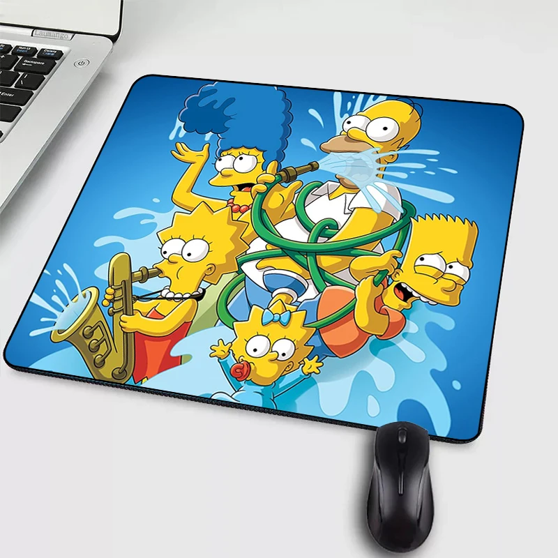 Коврик Simpsons-s для мышки с аниме игровые аксессуары украшения геймеров коврик мыши