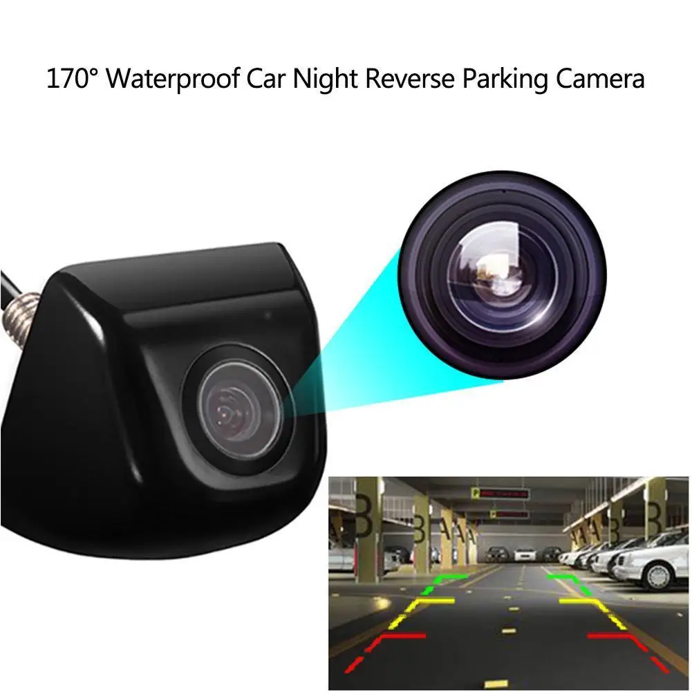 170 Degree Rear View Cameras Starlight Night Vision Fisheye Lens Car Reverse Backup Rear View Camera For Vehicle Monitor