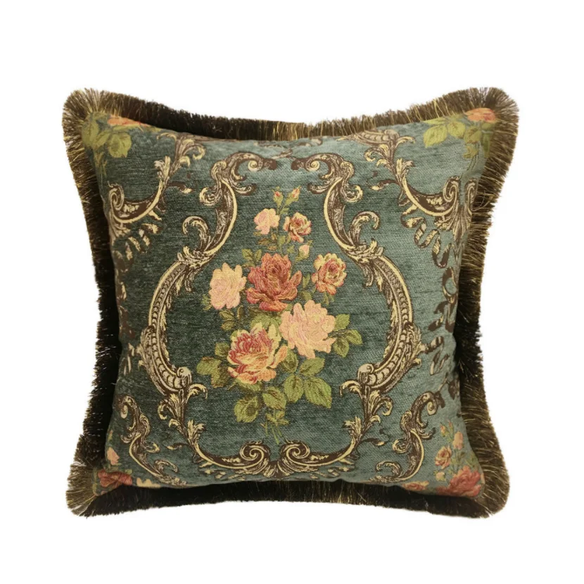 

Декоративная наволочка Hinyeatex цветочная 45x45 см