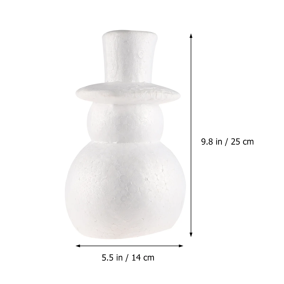 Рождественские шары из пенопласта украшения в виде снеговика креативная форма