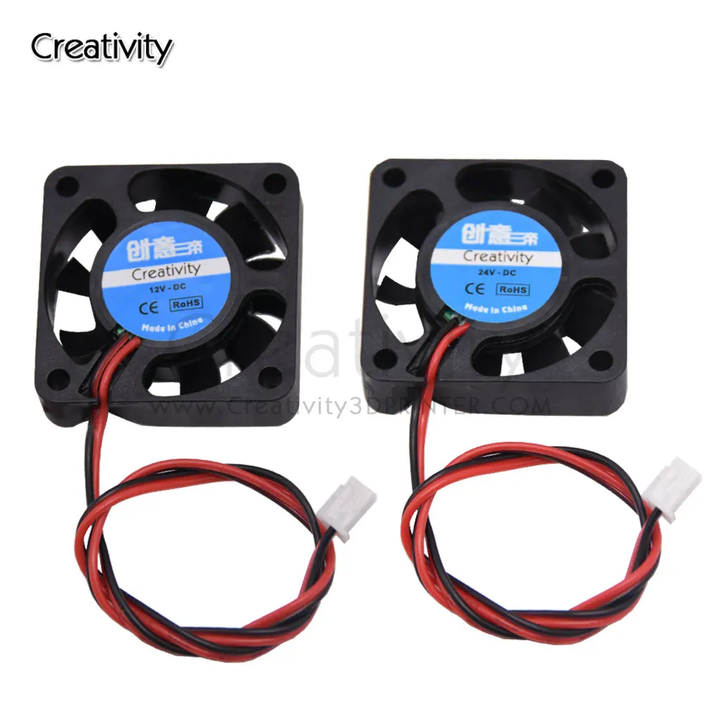3D Пинтера Запчасти 3010/4010/5010 вентилятор 12V 5V 24V 2Pin DC охладитель воздуха небольшой