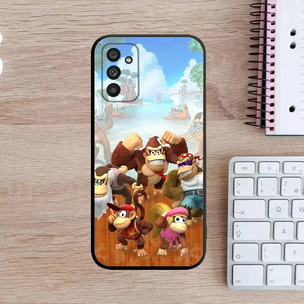 Фото Чехол для телефона Game D-Donkeys K-Kongs для Samsung Galaxy A13, A21s, A22, A31, A32, A52, A53, A71, A80, A91 Мягкий черный чехол №2