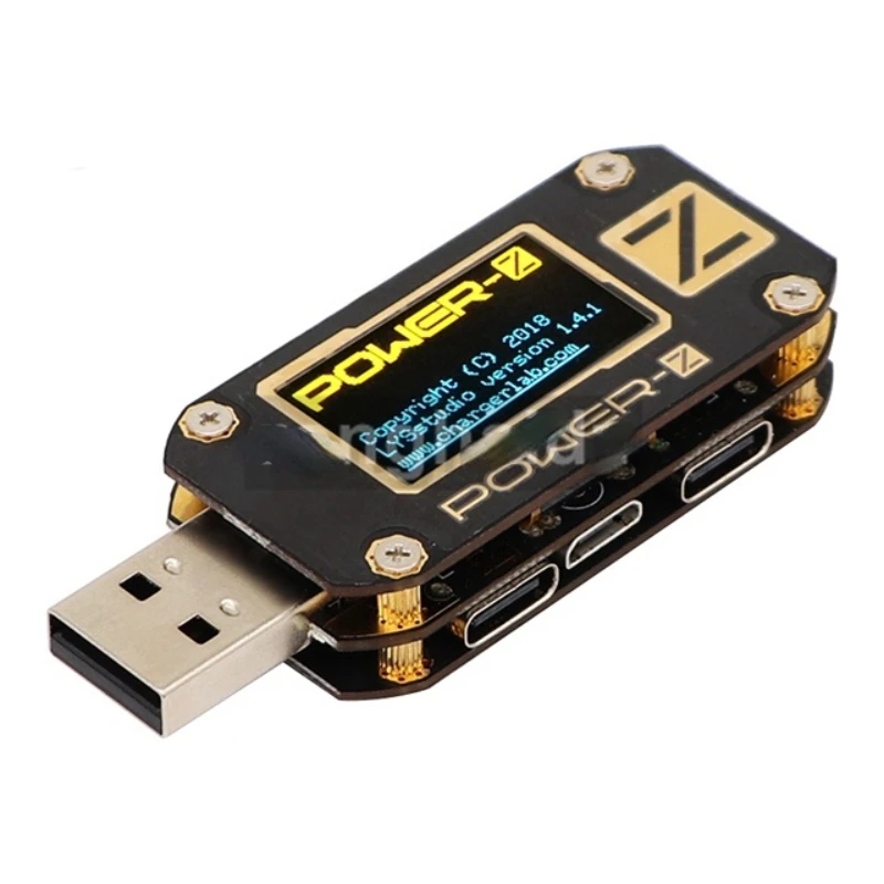 

Портативный цифровой вольтметр POWER-Z PD тестер USB QC 3,0 2,0 PD цифровой измеритель напряжения тока Type-C детектор внешнего аккумулятора KM001