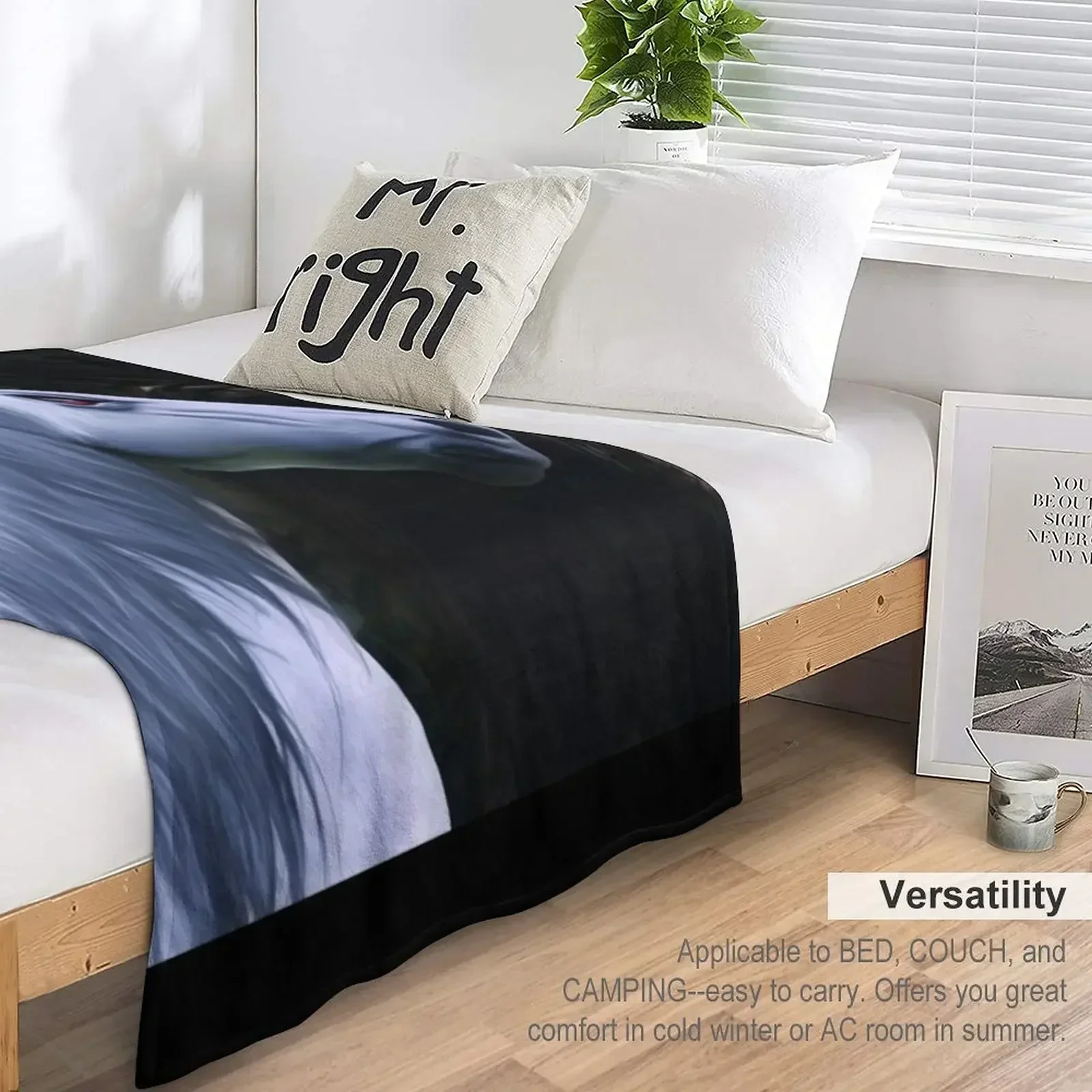 Angry Unicorns - B99 Плед для дивана Покрывала забавный подарок Одеяла