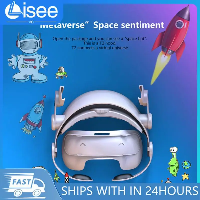 

200 X 195x 55mm Breathable Vr Gravity Dispersion Comfort Strap 75°adjustable Vr Headband Cover Omfortable And Stress-relieving