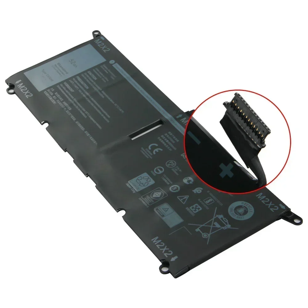 Фото Новая батарея DXGH8 для Dell XPS13-5390 XPS 9370 9380 HK6N5 P82G (модель 2026 года) №3