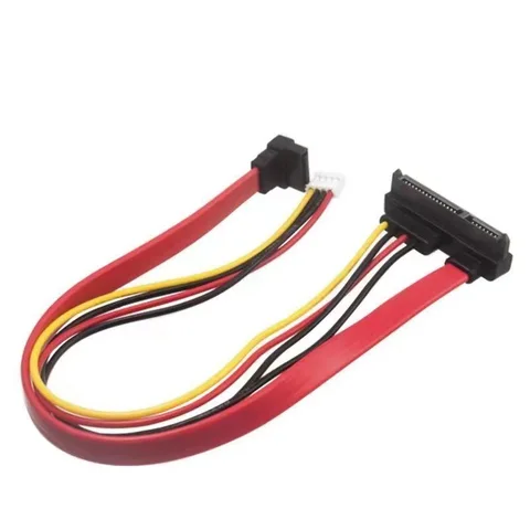 SATA 7+15PIN to SATA+4PIN кабель 40 см