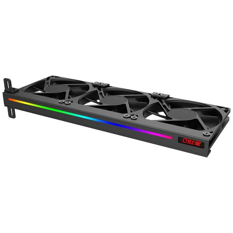

Universal GPU Cooling Fan Portable ARGB Sync Lighting 5V Addressable RGB Silent Chassis PCI