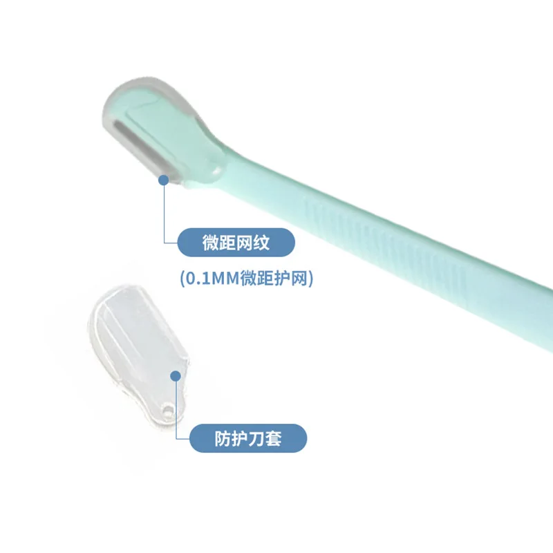 Бритва для бровей домашний инструмент для красоты маленький и удобный саржевый легко чистить, устойчивый к царапинам безопасный razo для бровей