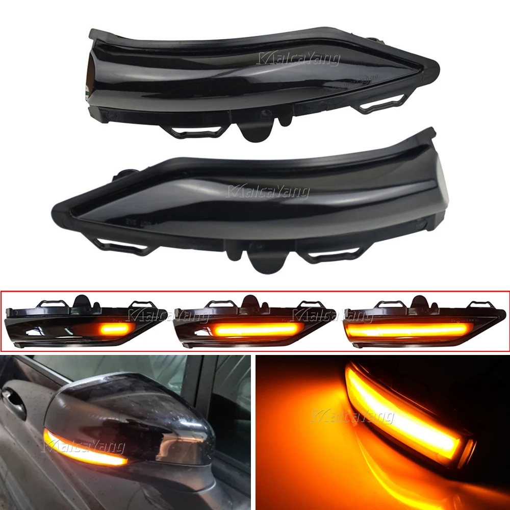 

Led Dynamic Side Mirror Turn Signal Repeater Light Sequential Blinker Lamp For Ford Fiesta ST Line MK8 2018 2019 Puma 2020