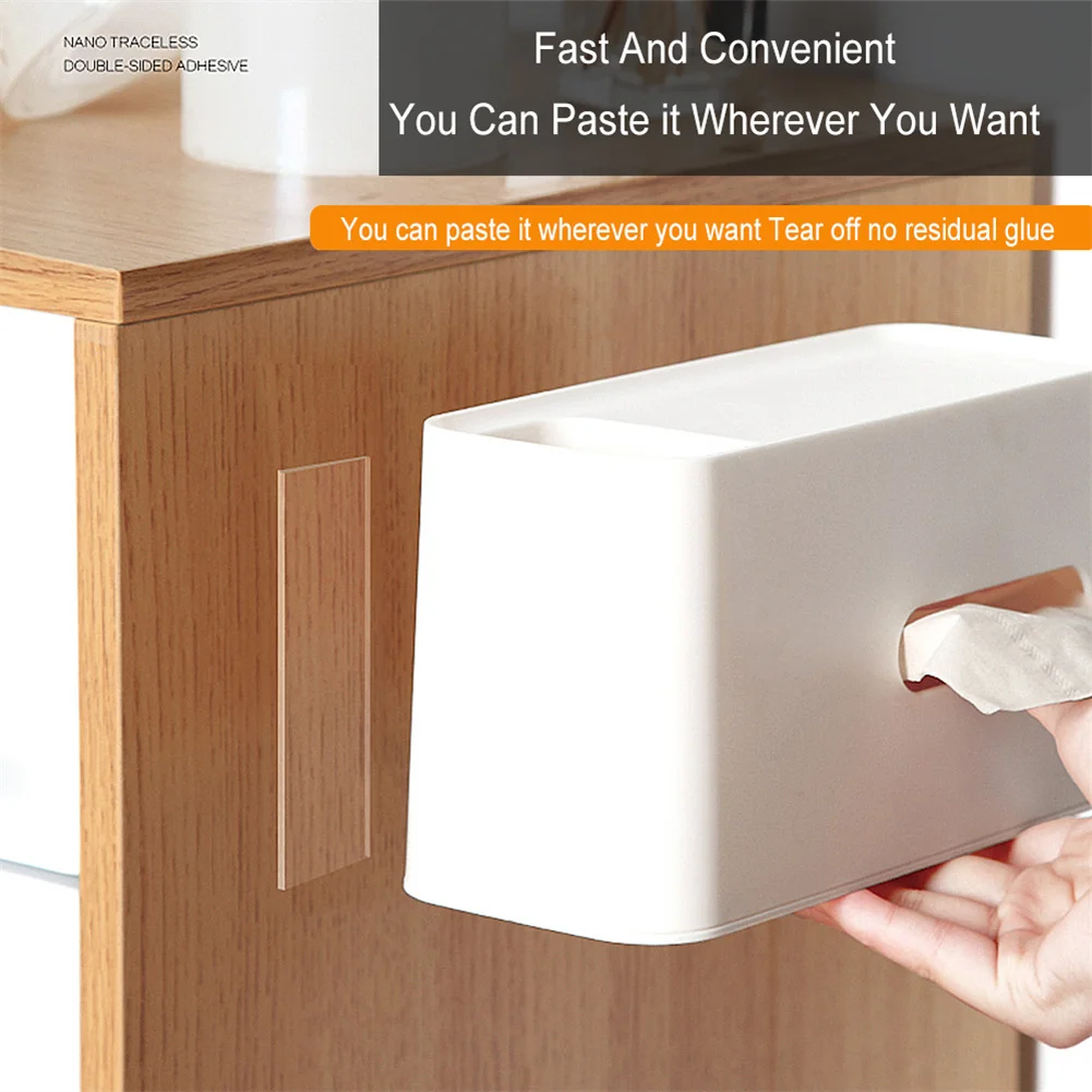 

Nano Double Adhesive Strip Transparent Transparent No Trace Reusable Waterproof Adhesive Tape For Kitchen Room Bathroom